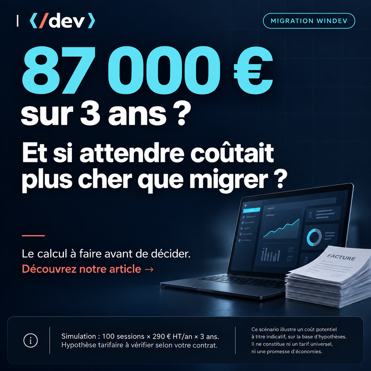 Migration WinDev : les cinq questions avant de passer à une technologie ouverte